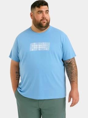 tricou cu maneci scurte pt. barbati Nautica Bodmin B&T T-Shirt albastru deschis 1
