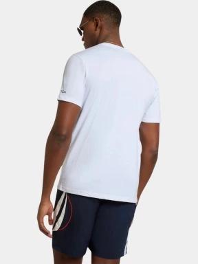 tricou cu maneci scurte pt. barbati Nautica Sergei B&T T-Shirt alb 3