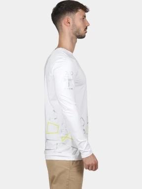 tricou cu maneci lungi pt. barbati Nautica Lionel 2 LS T-Shirt alb 3