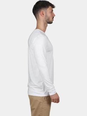 tricou cu maneci lungi pt. barbati Nautica Lionel LS T-Shirt alb 3