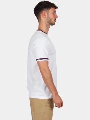 tricou cu maneci scurte pt. barbati Nautica Orinoco T-Shirt alb 3