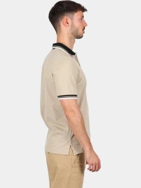 tricou cu guler pt. barbati Nautica Bayer Polo Shirt nisip 3