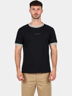 tricou cu maneci scurte pt. barbati Nautica Seaton T-Shirt negru 1