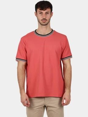 tricou cu maneci scurte pt. barbati Nautica Seaton T-Shirt rosu 1