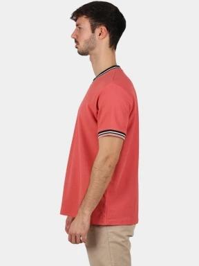 tricou cu maneci scurte pt. barbati Nautica Seaton T-Shirt rosu 3