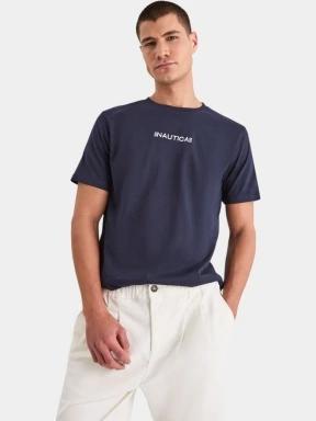tricou cu maneci scurte pt. barbati Nautica Ramon T-Shirt albastru inchis 1