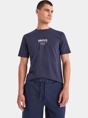 tricou cu maneci scurte pt. barbati Nautica Sirena T-Shirt albastru inchis 1