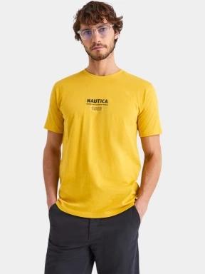tricou cu maneci scurte pt. barbati Nautica Sirena T-Shirt galben 1