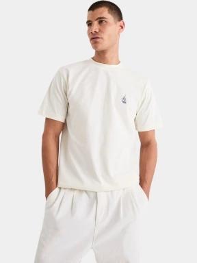 tricou cu maneci scurte pt. barbati Nautica Kokay T-Shirt alb 1