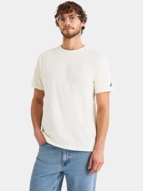 tricou cu maneci scurte pt. barbati Nautica Medway T-Shirt nisip 1