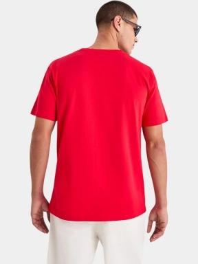 tricou cu maneci scurte pt. barbati Nautica Aire T-Shirt rosu 3