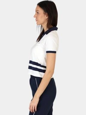 tricou cu guler pt. femei Nautica Sedum Polo Shirt alb 3