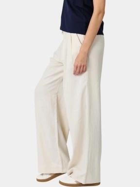 pantaloni cu croiala larga pt. femei Nautica Ontario Pant alb 3