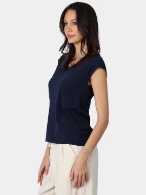 tricou cu maneci scurte pt. femei Nautica Fia T-Shirt albastru inchis 3