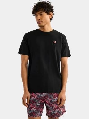 tricou cu maneci scurte pt. barbati Nautica Cork T-Shirt negru 1