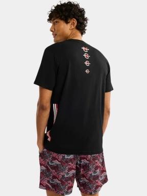 tricou cu maneci scurte pt. barbati Nautica Cork T-Shirt negru 3