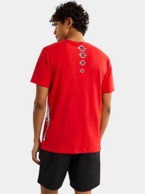 tricou cu maneci scurte pt. barbati Nautica Cork T-Shirt rosu 3