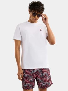 tricou cu maneci scurte pt. barbati Nautica Cork T-Shirt alb 1