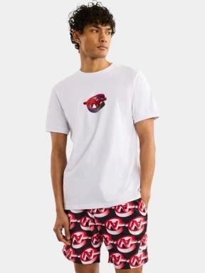 tricou cu maneci scurte pt. barbati Nautica Ohio T-Shirt alb 1