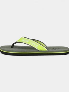papuci flip flop pt. barbati Nautica Massachussets verde inchis 3