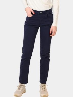 pantaloni lungi pt. femei TBS Nattypan albastru inchis 1