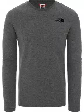 tricou cu maneci lungi pt. barbati The North Face M L/S Easy Tee gri 1