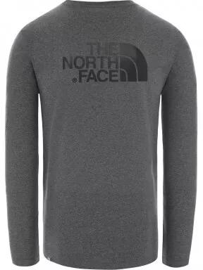 tricou cu maneci lungi pt. barbati The North Face M L/S Easy Tee gri 3