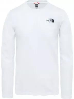 tricou cu maneci lungi pt. barbati The North Face M L/S Easy Tee alb 1