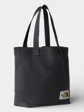 geanta de umar The North Face Cotton Tote gri 3