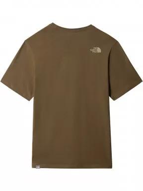 tricou cu maneci scurte pt. barbati The North Face M S/S Rust 2 Tee oliv 3