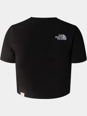 crop top pt. femei The North Face W Ss Essential Cropped Slim Tee negru 3