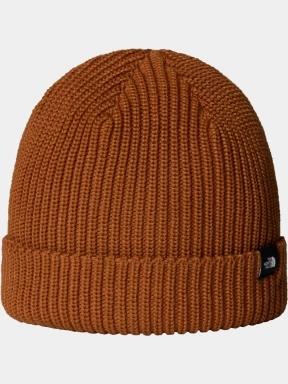 caciula tricotata The North Face Tnf Fisherman Beanie portocaliu 1