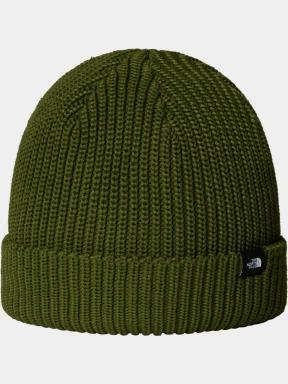 caciula tricotata The North Face Tnf Fisherman Beanie verde 1