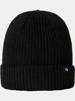 caciula tricotata The North Face Tnf Fisherman Beanie negru 1