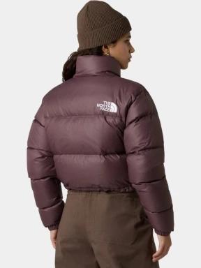 jacheta de puf pt. femei The North Face W Nuptse Short Jacket violet 3