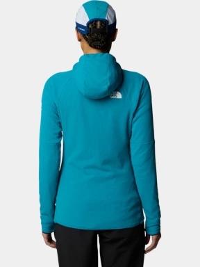 pulover polar pt. femei The North Face W Summit Futurefleece Fz Hoodie verde 3