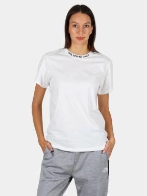 tricou cu maneci scurte pt. femei The North Face W Ss Zumu Relaxed Tee alb 1
