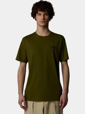 tricou cu maneci scurte pt. barbati The North Face M S/S Simple Dome Tee oliv 1