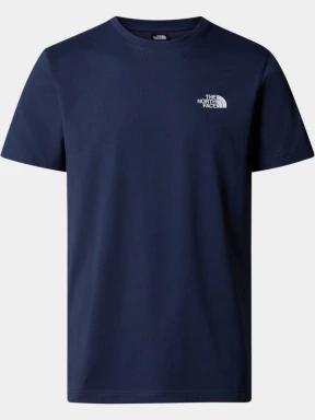 tricou cu maneci scurte pt. barbati The North Face M Ss Simple Dome Tee albastru inchis 1