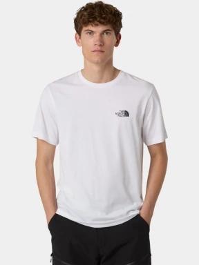 tricou cu maneci scurte pt. barbati The North Face M Ss Simple Dome Tee alb 1