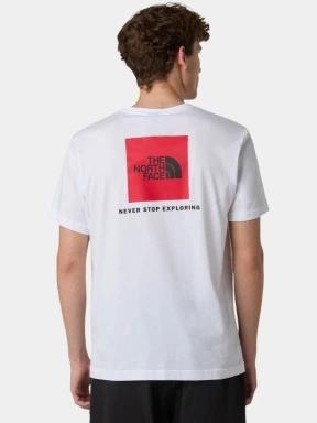 tricou cu maneci scurte pt. barbati The North Face M Ss Box Nse Tee alb 3
