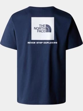 tricou cu maneci scurte pt. barbati The North Face M Ss Box Nse Tee albastru inchis 3