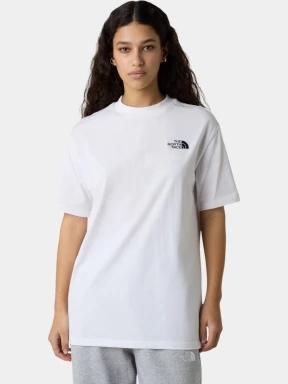 tricou cu maneci scurte pt. femei The North Face W Ss Essential Oversize Tee alb 1