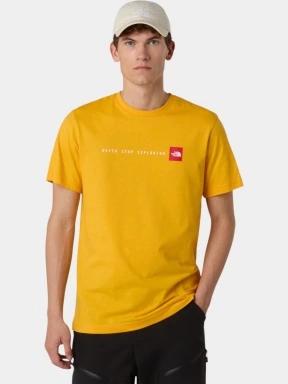 tricou cu maneci scurte pt. barbati The North Face M Ss Never Stop Exploring Tee galben 1