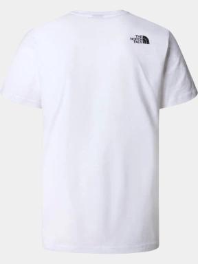 tricou cu maneci scurte pt. barbati The North Face M Ss Never Stop Exploring Tee alb 3