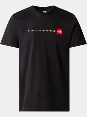 tricou cu maneci scurte pt. barbati The North Face M Ss Never Stop Exploring Tee negru 1