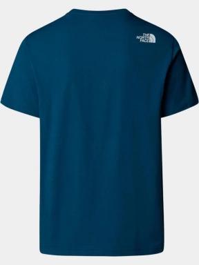 tricou cu maneci scurte pt. barbati The North Face M Ss Mountain Line Tee albastru 3
