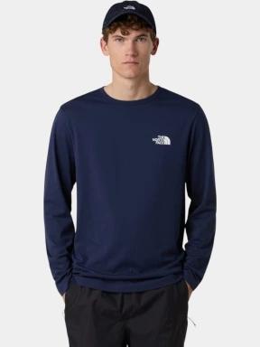tricou cu maneci lungi pt. barbati The North Face M L/S Simple Dome Tee albastru inchis 1