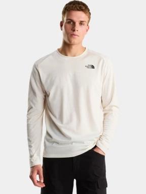 tricou cu maneci lungi, pentru sport pt. barbati The North Face M Shadow Ls alb 1