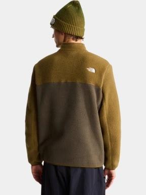 pulover polar pt. barbati The North Face M Yumiori 1/4 Zip oliv 3